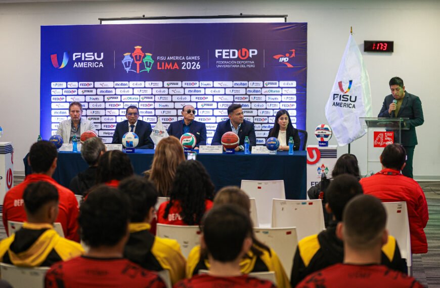 Lima 2026 inicia su camino: se presentó oficialmente la cuarta edición de los FISU America Games 
