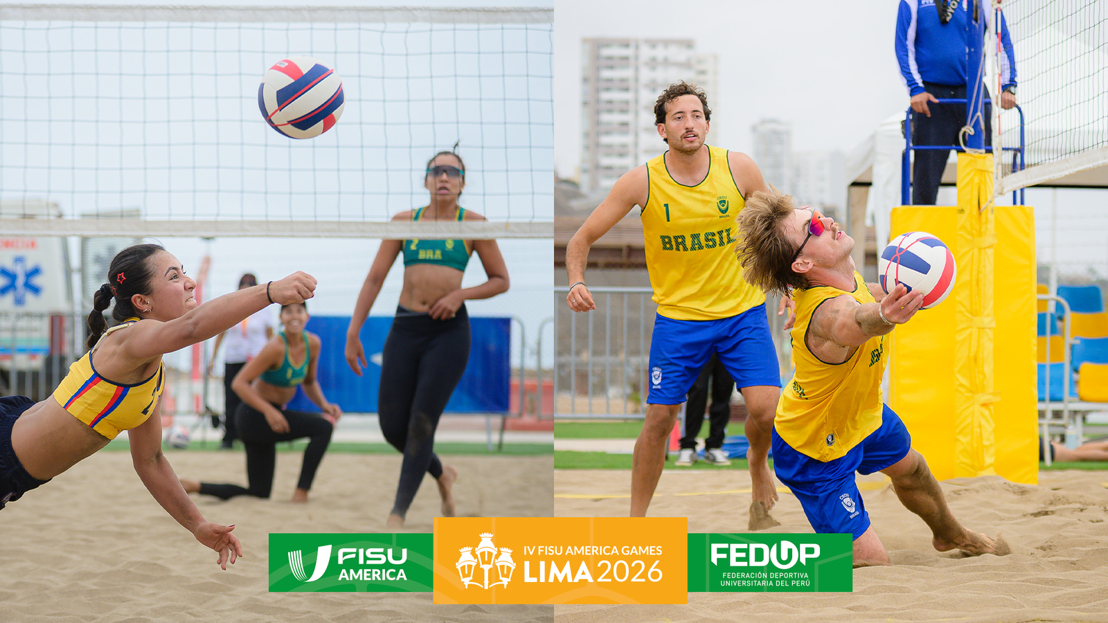 Voley playa FISU AMERICA GAMES LIMA 2026